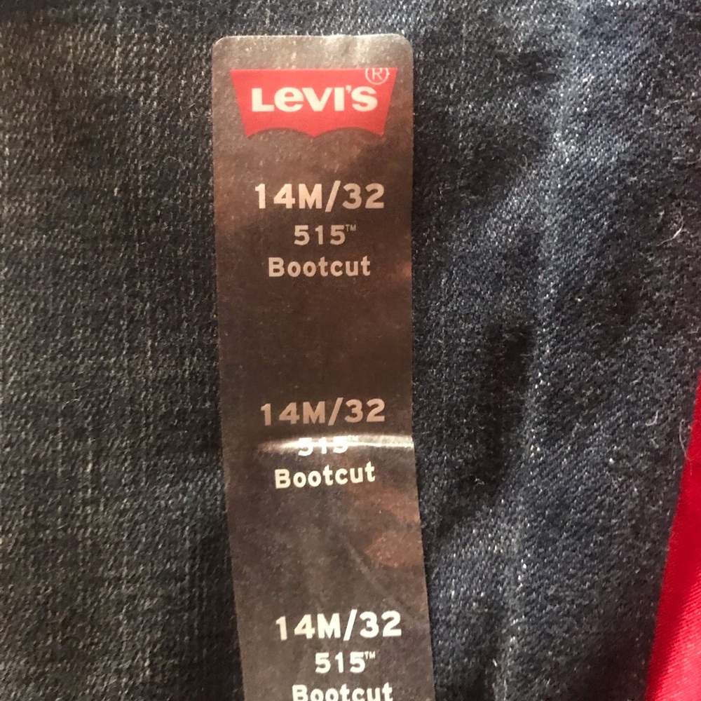 New bootcut Levi’s